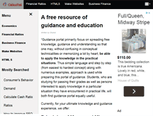 Tablet Screenshot of guidanceportal.com
